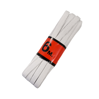 wit directoire elastiek 8mm - 6 meter / bundel 