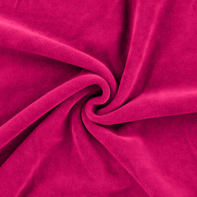 roze (fuchsia) katoenen velvet