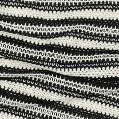 nog 1,5m - zwart wit Crochet gebreide stof (op=op)