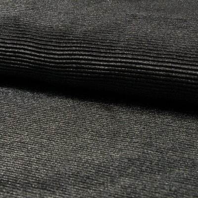 grijs zilver Plissé stretch stof (op=op)