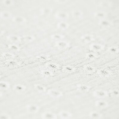 off white millefleurs embroidery double gauze