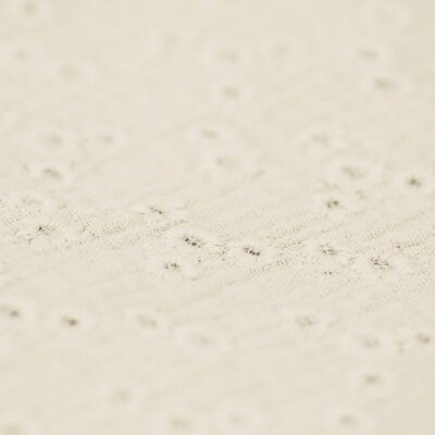 natural beige millefleurs embroidery double gauze