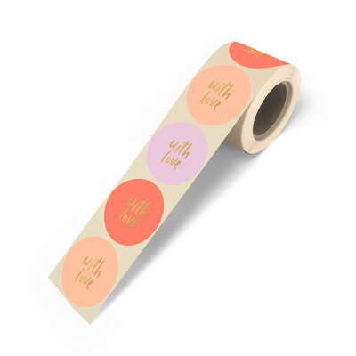 Ronde Stickers With Love set 5