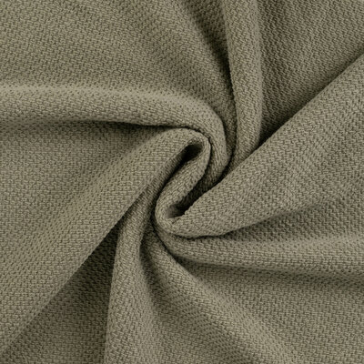 groen (olijf army) boucle baby wafel-badstof