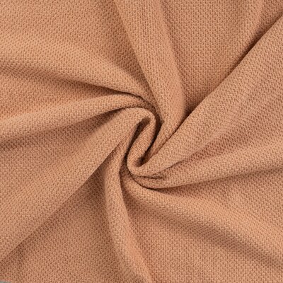 perzik boucle baby wafel-badstof