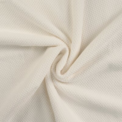 ecru boucle baby wafel-badstof