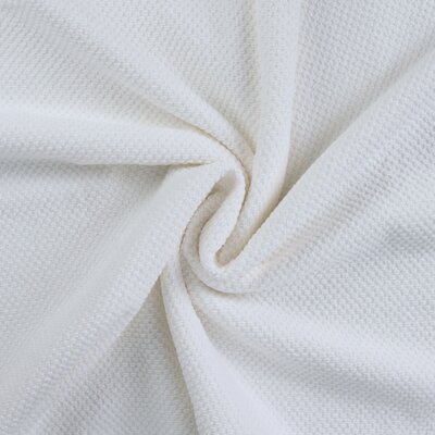 wit boucle baby wafel-badstof (op=op)