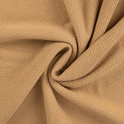 camel (beige) boucle baby wafel-badstof