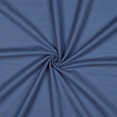 Nog 65cm - blauw (jeans) uni flanel (op=op)