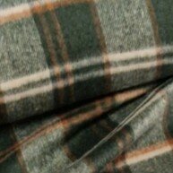 groen (mos) natural cognac ruiten dikke flanel (op=op)