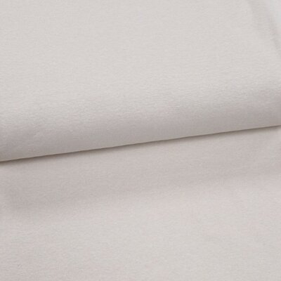 rib cuff light beige organic