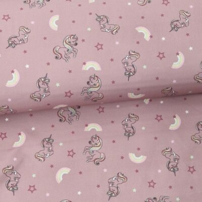 roze (oud) Eenhoorn Regenboog softshell (op=op)