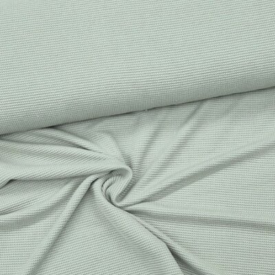 groen (olijf) Fancy katoen gebreide tricotstof (op=op)