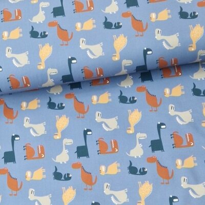 blauw (jeans) groen Dinosaurussen softshell (op=op)