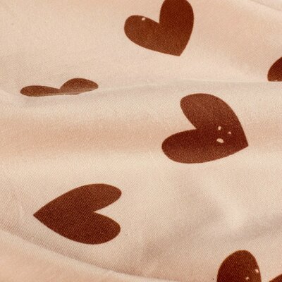 roze (nude) roze-terracotta Harten tricot