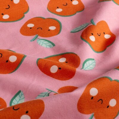 roze (licht) rood Appels tricot