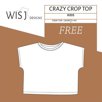 Gratis naaipatroon Crazy top kids PDF - Wisj 