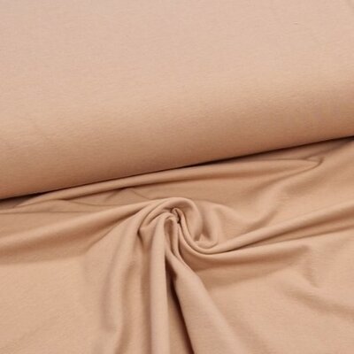 perzik (nude) french terry - soft sweat (op=op)