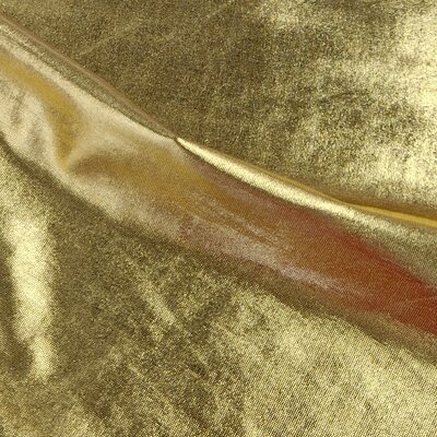 goud (licht) Party stretch stof (op=op)