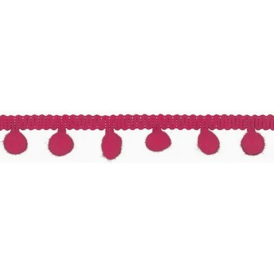 band with pompoms fuchsia XL