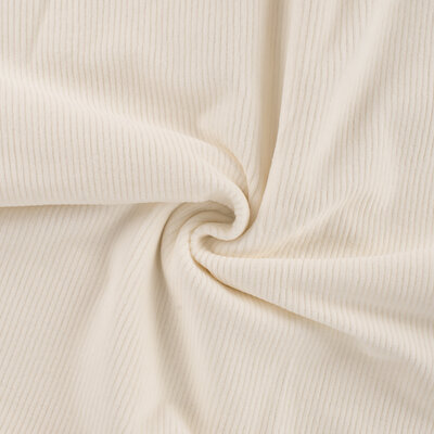 wit (off white - ecru) Corduroy ribtricot tricot (op=op)