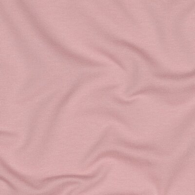 roze (oud licht) biologische french terry - soft sweat