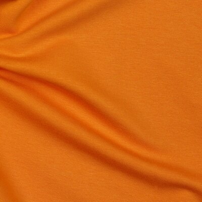 oranje (soft) biologische french terry - soft sweat
