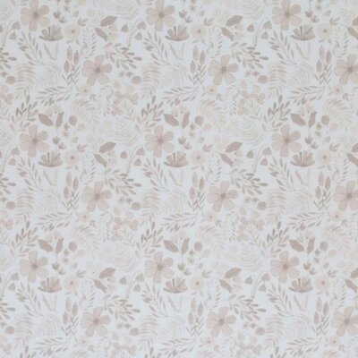 light beige taupe Forest plants Flower digital digital poplin