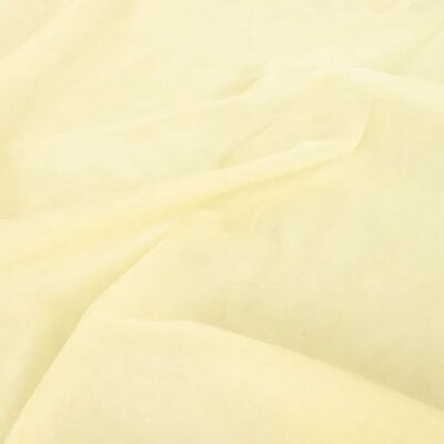 geel (licht) fijne Glans tule (op=op)