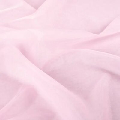 roze fijne Glans tule (op=op)