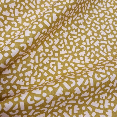 camel/mosterd roze (nude) Staafjes en Boogjes poplin katoen (op=op)