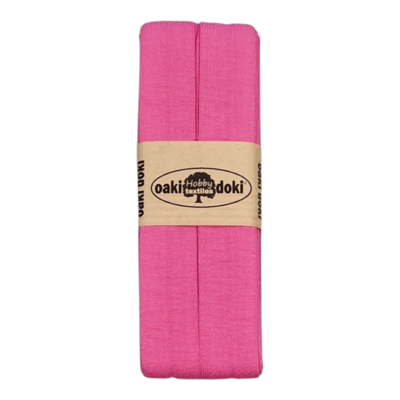 roze tricot biasband 2cm - (017)