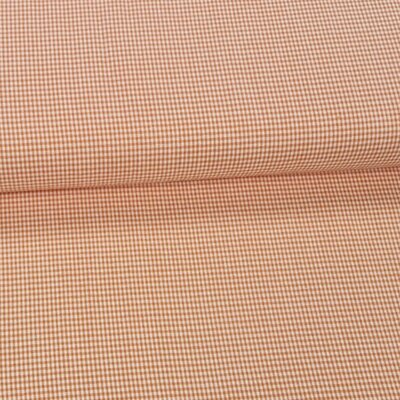 orange gingham 2mm