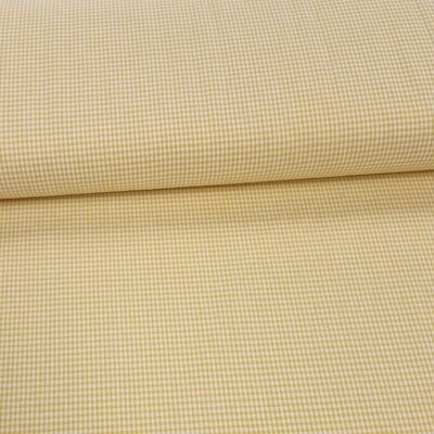 yellow gingham 2mm