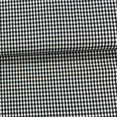 dark blue (navy) gingham 5mm