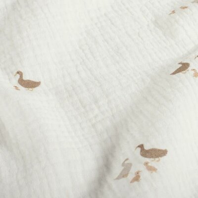 wit (off white) cacao beige Eenden en Ganzen hydrofiel (op=op)