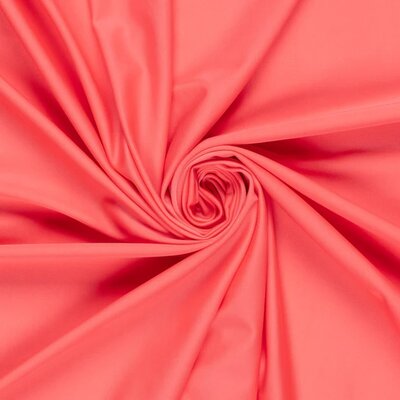 coral salmon pink plain lycra swimming and sports textiles