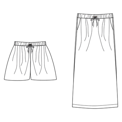 AANVULLING op naaipatroon Lola loungewear set - kids & dames - PDF - Bel'etoile