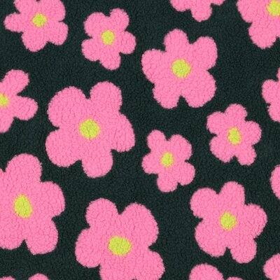groen (flessen) roze lime Daisy bloem teddy borg (op=op)