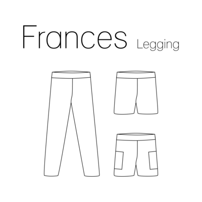 Frances Legging kids naaipatroon - Iris May