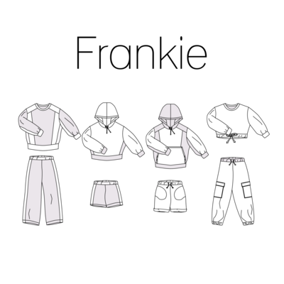 Frankie Training trui broek kids naaipatroon - Iris May