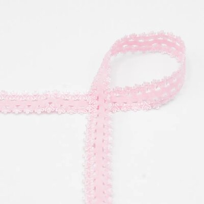roze (licht) kant elastiek 21mm (op=op)