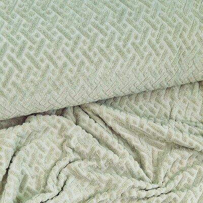 groen (olijf army) Grafische Streepjes badstof tricot (babybadstof) (op=op)