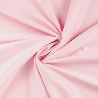 roze (nude l.) uni satijn geweven katoen (op=op)