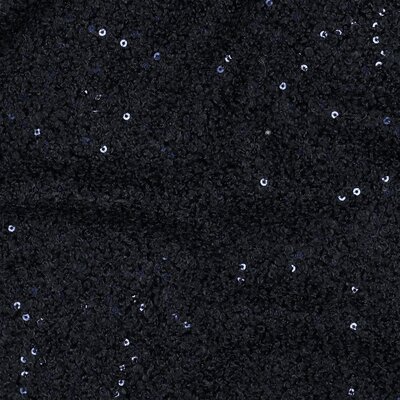 blauw (donker marine) pailletten teddy borg *S