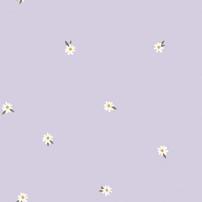 lila wit Madeliefjes tricot *S