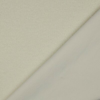 wit (natural-ecru) TeddyFleece (dubbelzijdig) *S