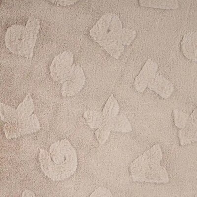 beige (natural-kiezel) Letters bont stof