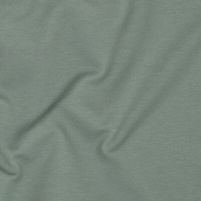 vintage warm green organic french terry - soft sweat
