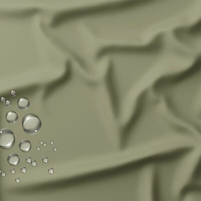 olive green khaki plain aqua protect  - raincoat pu